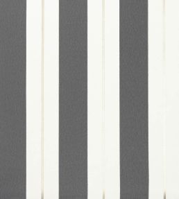 Bramante Stripe Wallpaper by Osborne & Little Charcoal