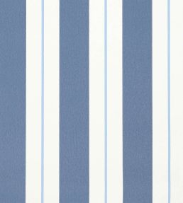 Bramante Stripe Wallpaper by Osborne & Little Indigo
