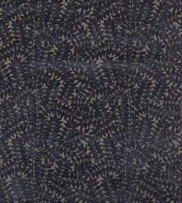 Branch Fabric by Morris & Co Indigo/Vellum