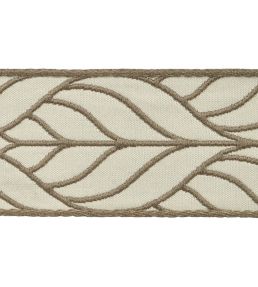 Brasilia Jacquard Braid 80mm Trimming by Houles Chataigne