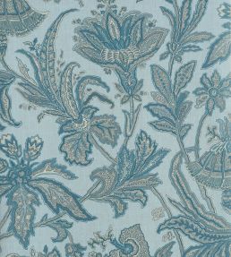 Breckenridge Wallpaper by Thibaut Spa Blue