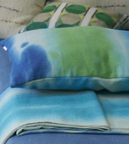 Brera Arte Cushion 60 x 45cm by Designers Guild Cobalt