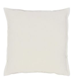 Brera Lino Cushion 45 x 45cm by Designers Guild Alabaster & Natural