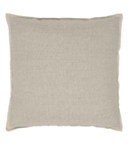 Brera Lino Cushion 45 x 45cm by Designers Guild Alabaster & Natural
