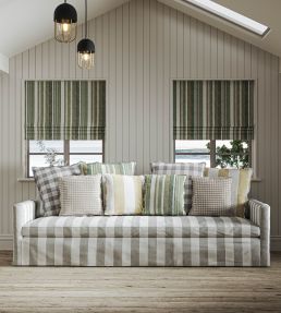 Bridlington Fabric by Warwick Grey