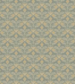 Brimble Wallpaper by Josephine Munsey Aqua