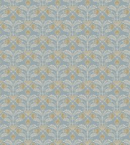 Brimble Wallpaper by Josephine Munsey Blue