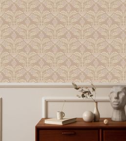 Brimble Wallpaper by Josephine Munsey Pink