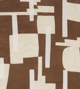 Brisbane Fabric by Camengo Terracotta