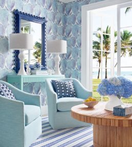 Bristol Fabric by Thibaut Lemon