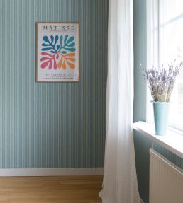 Brita Wallpaper by Sandberg Sky Blue