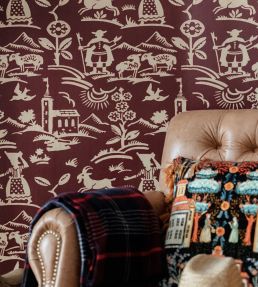 Brixen Wallpaper by MINDTHEGAP Green
