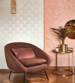 Broadway Wallpaper by Casadeco Beige Lin