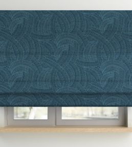 Brocade Fabric by Arley House Cyan