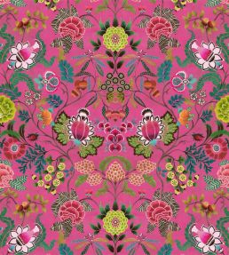 Brocart Decoratif Fabric by Designers Guild Cerise