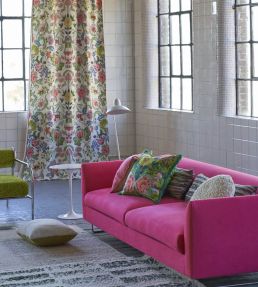 Brocart Decoratif Fabric by Designers Guild Fuchsia