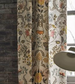 Brocart Decoratif Fabric by Designers Guild Sepia