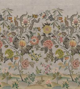 Brocart Decoratif Grasscloth Mural by Designers Guild Sepia