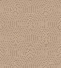 Brodelia Wallpaper by Casamance Praline