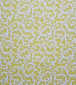 Brodsworth Wallpaper by 1838 Wallcoverings Lime Green