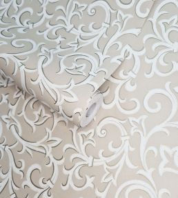 Brodsworth Wallpaper by 1838 Wallcoverings Natural