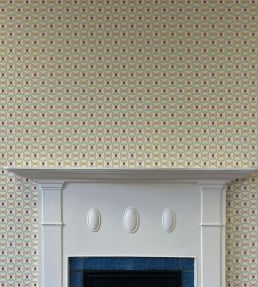 Broken Dishes Wallpaper by Ottoline Nostalgic Blue