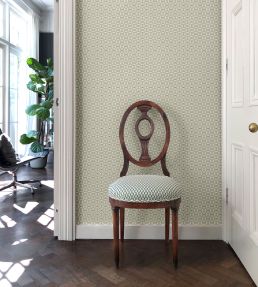Broken Dishes Wallpaper by Ottoline Serene Green