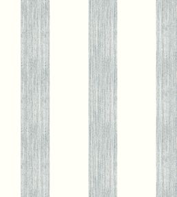 Brome Stripe Wallpaper by Christopher Farr Cloth Cobalt