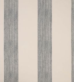 Brome Stripe Fabric by Christopher Farr Cloth Navy