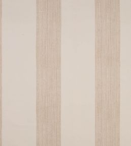 Brome Stripe Fabric by Christopher Farr Cloth Taupe