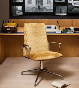 Bromley Fabric by Kirkby Design Ochre