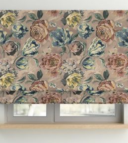 Bronte Fabric by Arley House Chalk Pink