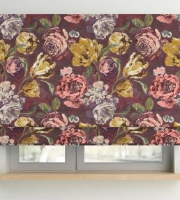Bronte Fabric by Arley House Mulberry