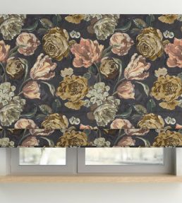 Bronte Fabric by Arley House Raven Black