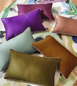 Brooks Cushion 30 x 50cm by Maison Casamance Noisette