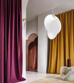 Brooks Fabric by Casamance Neige Poudree