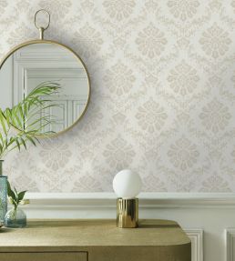 Broughton Wallpaper by 1838 Wallcoverings Natural
