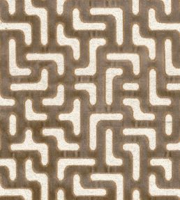 Bryce Fabric by Casamance Taupe