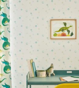Bubbles Wallpaper by Villa Nova Sky