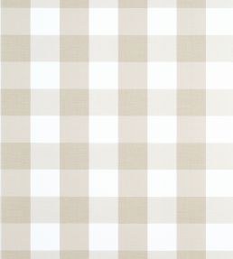 Buffalo Check Wallpaper by Thibaut Beige