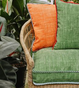 Bulu Performance Fabric by Christopher Farr Cloth Arancio