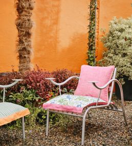Bulu Performance Fabric by Christopher Farr Cloth Arancio