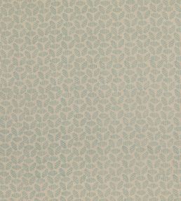 Bumble Bee Fabric by Baker Lifestyle Aqua