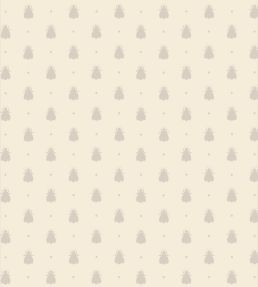 Bumble Bee Wallpaper by Farrow & Ball White Tie / Stirabout