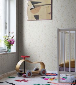 Bunny Field Wallpaper by Rebel Walls Sand