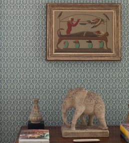 Burley Wallpaper by Schumacher Berber Brown