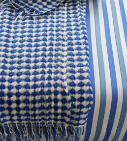 Burlington Stripe Fabric by Designers Guild Cobalt