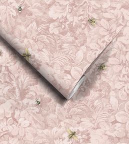 Busy Bee Wallpaper by Woodchip & Magnolia Blush