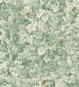 Busy Bee Wallpaper by Woodchip & Magnolia Moss Green