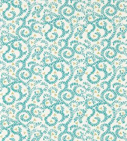Buta Wallpaper by Clarke & Clarke Teal